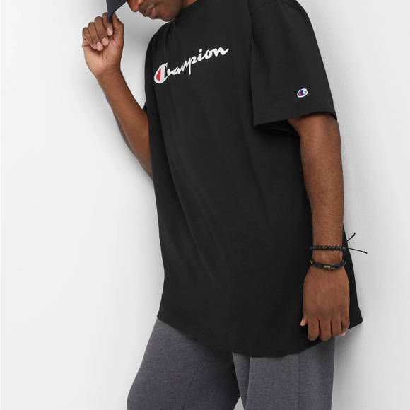 Classic Graphic T-Shirt, Script Logo (Big & Tall) - Picture 5 of 5